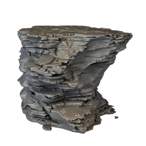 Береговой скальный уступ 3D-ресурс для Unreal Engine для реалистичных сборок