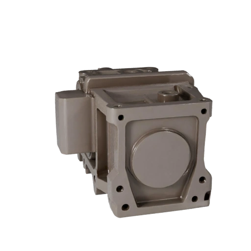 Корпус редуктора с машинной обработкой 3D-модель для рендеров