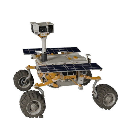 Lunar Planetary Rover 3D Cinematic Asset for Studio