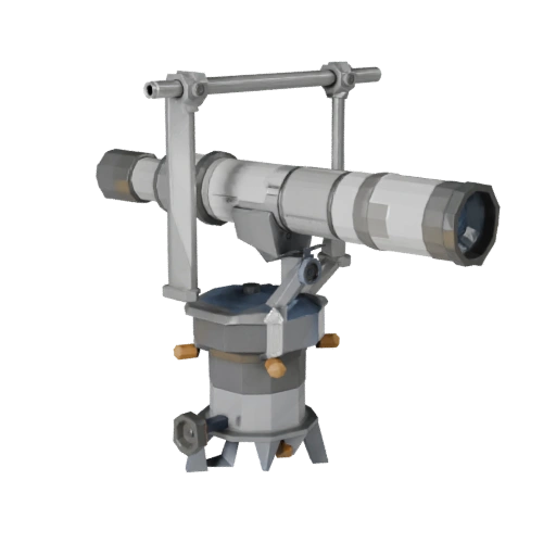 Montura de Observatorio Portátil 3D para Motores de Juego