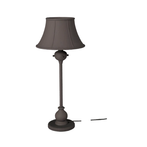 Lampada da terra in ceramica Asset 3D Unreal Engine per motori di gioco
