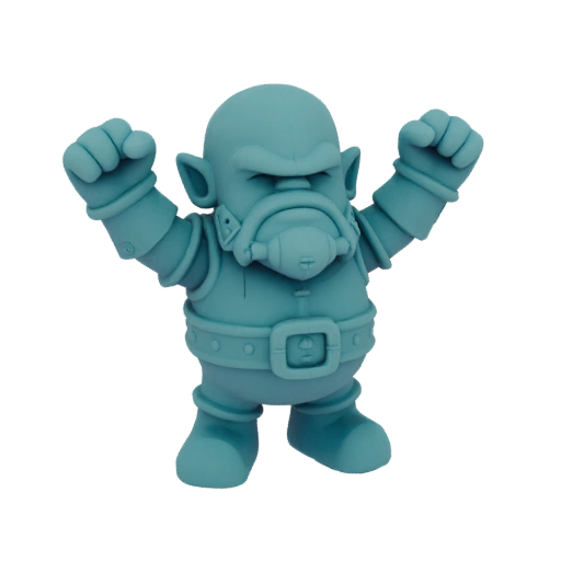 Miniatura STL Guerriero Nano Fantasy - Vittoria