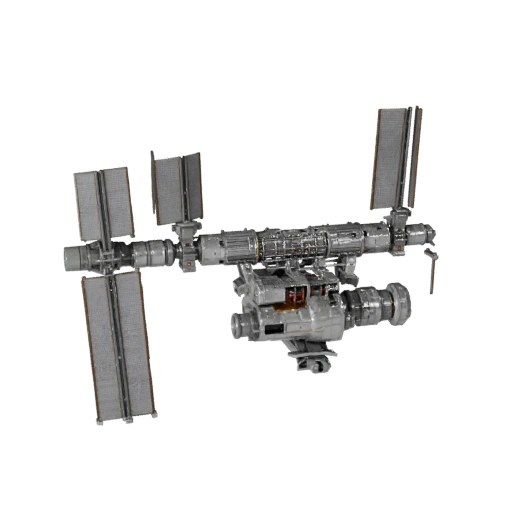Módulo de Estação Espacial 3D para Unity - Jogo Low Poly