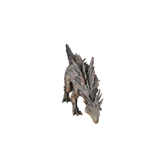 Modelo 3D de Pterodáctilo Poligonal Bajo - Asset de Juego para Unity con FBX | PBR