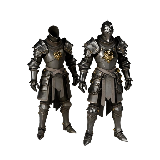 Реалистичный Рыцарь 3D Модель Персонажа для RPG Сцен