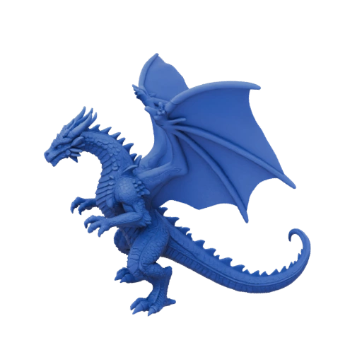Fantasy Antiker Drachenboss Miniatur STL - Beschwörung
