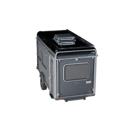 Autocaravana Lista para Juegos Modelo 3D para Uso en Tiempo Real Activo PBR