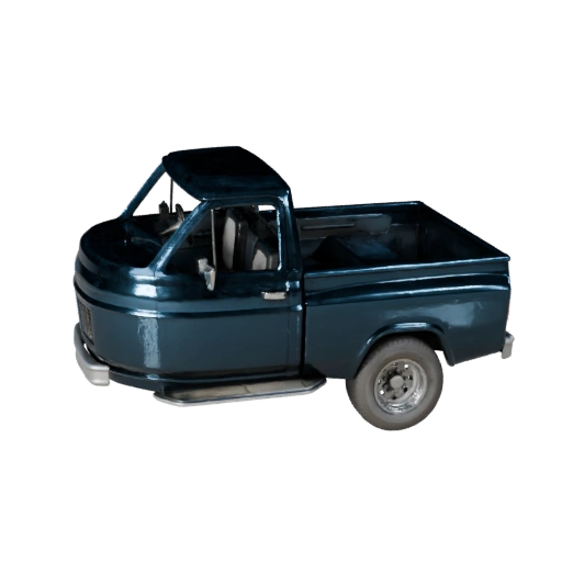 Oldtimer-Pickup-Truck 3D Modell - Hohe Poly PBR Asset für