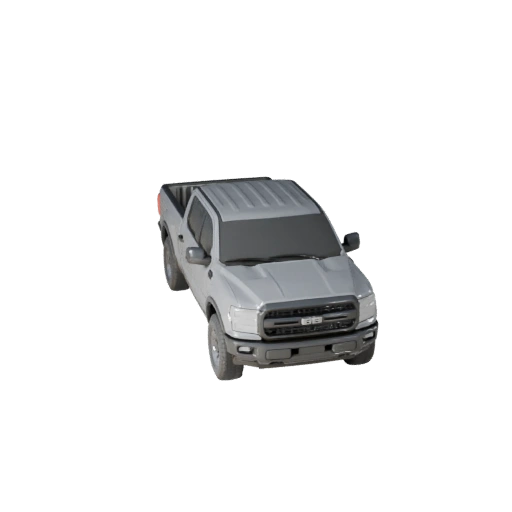 Pickup-Lkw 3D-Modell für Blender & Spiele - Realistischer PBR (Legacy)