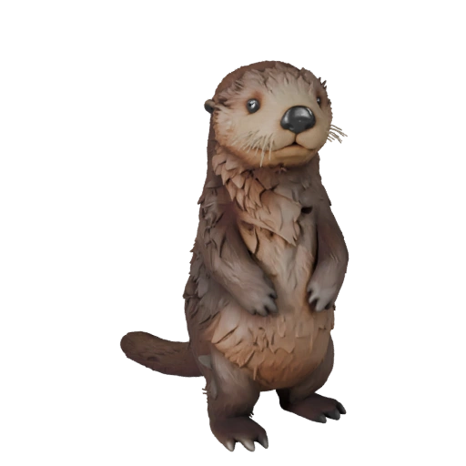 Modèle 3D de loutre de mer pour Unity - Actif prêt pour le jeu, FBX | Libre de droits