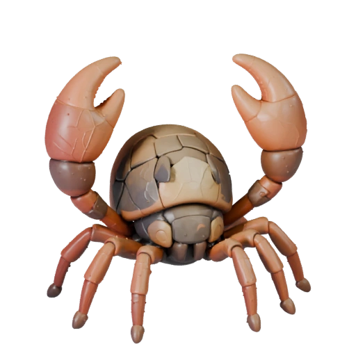 Modèle 3D de Tarentule Dessin Animé - Asset Stylisé pour Animation | PBR