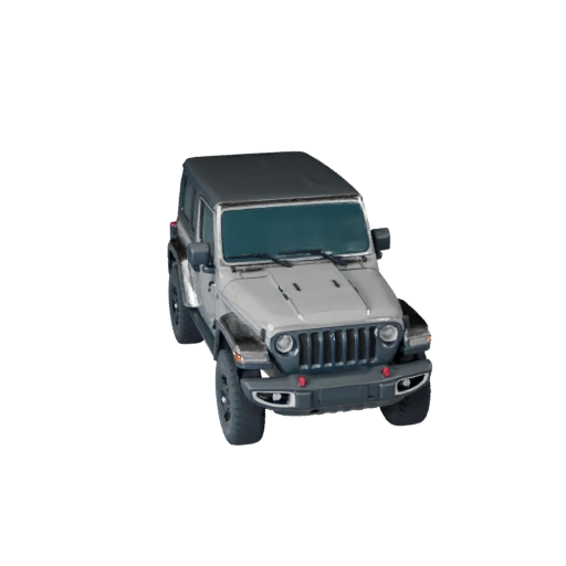 Jeep-Stil SUV 3D-Modell für Blender & Spiele - PBR-Asset (Legacy)