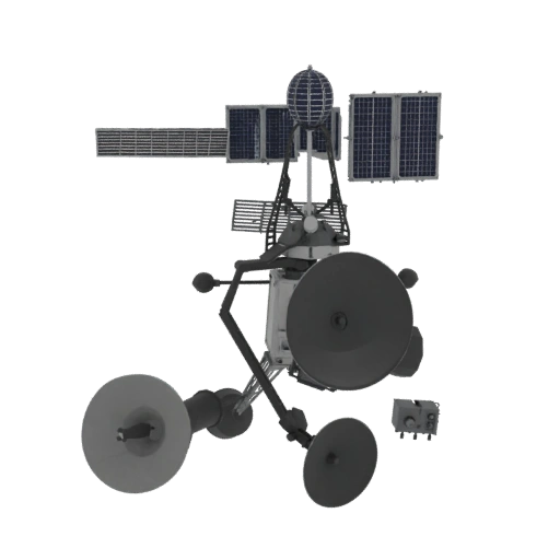 Maquette Imprimable de Télescope Orbital de Recherche 3D