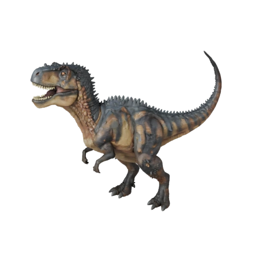 Hohe Poly Allosaurus 3D Modell - Detailliertes STL-Asset zum Drucken