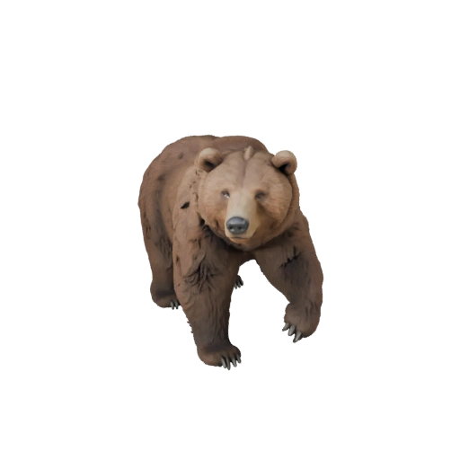 Modelo 3D de Oso Grizzly para Unity - Asset Listo para Juego, FBX | PBR