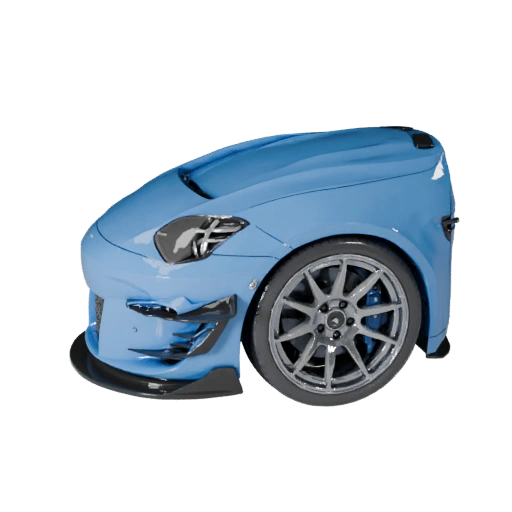 Crossover 3D Modell für Blender - Renderbereites Asset