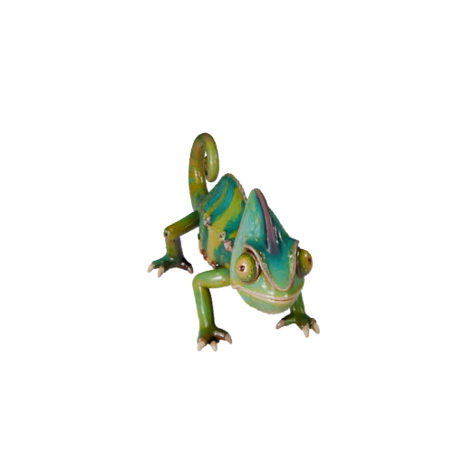 Cartoon Chamäleon 3D Modell - Stilisierte Asset für Animation | PBR