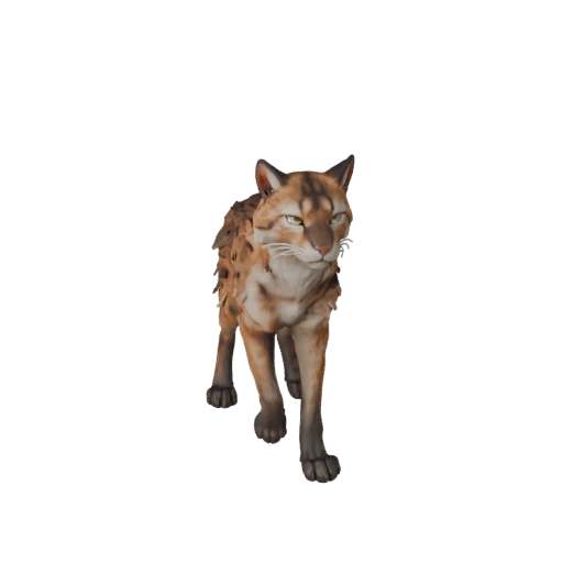 Modelo 3D de Lince para Blender - Asset PBR con Texturas | Libre de Regalías