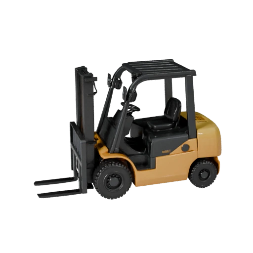 Modello STL Carrello Elevatore Stampabile - Display e Collezionismo