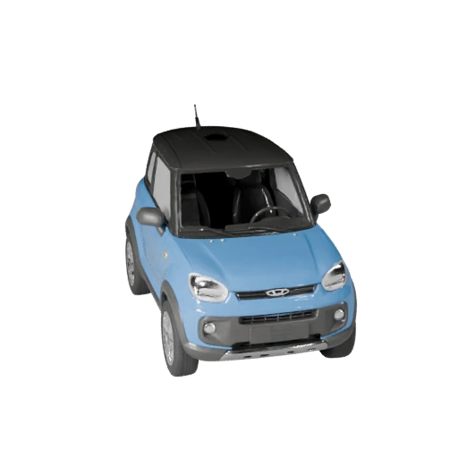 Modelo 3D de SUV Compacto para Blender y Juegos - PBR Realista (Legacy)