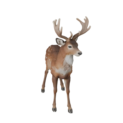 Modelo 3D de Ciervo para Unity - Asset Listo para Juego, FBX | Libre de Regalías