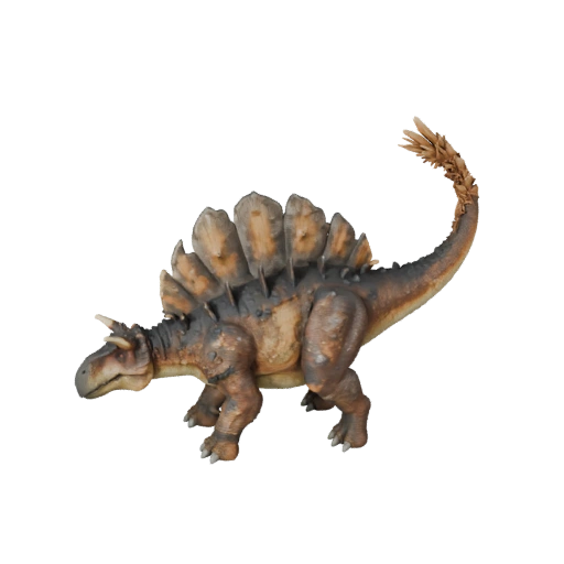 Modelo 3D de Pachycephalosaurus de Caricatura - Asset Estilizado para Animación
