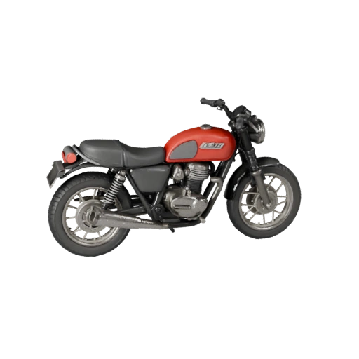 Druckbares Retro-Motorrad STL 3D-Modell - Display