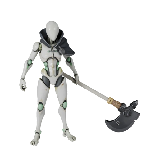 Modello Personaggio Chierico Anime - Modellato