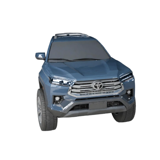 Modello 3D SUV Ispirato a Toyota - Asset High Poly PBR per