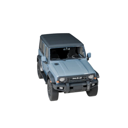 Utility SUV 3D Modell für Blender & Spiele - Realistisches PBR (Legacy)