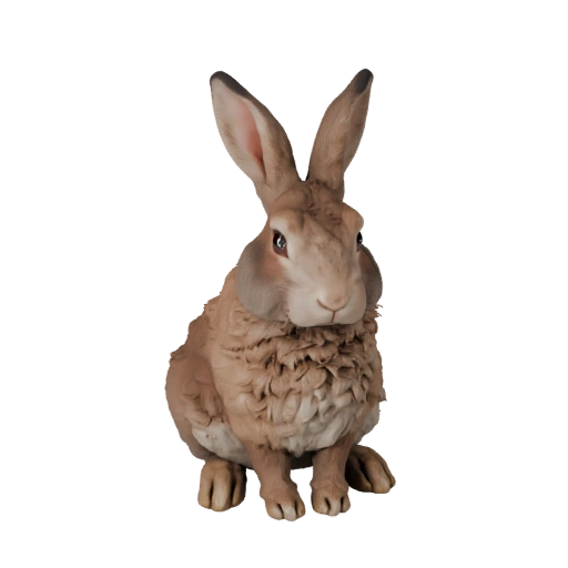 Modelo 3D de Conejo para Unity - Asset Listo para Juego, FBX | Libre de Regalías