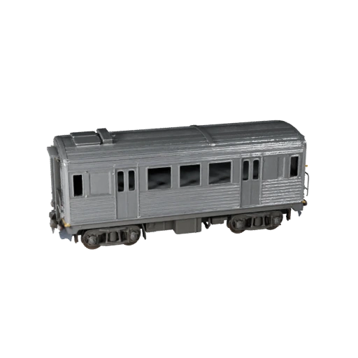 Modelo 3D de Trem para Unity - Ativo Pro de Jogo Baixo Poli