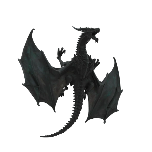 Miniatura STL Drago Boss Redmaw Dark Fantasy