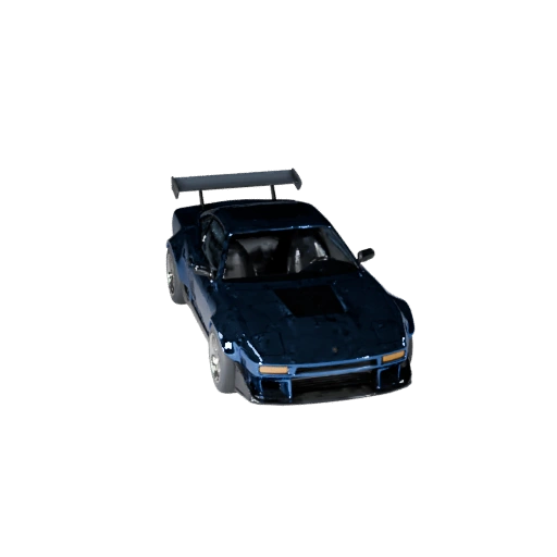Modello 3D Auto da Drift Pronta per il Gioco per Uso in Tempo Reale Asset PBR (Legacy)