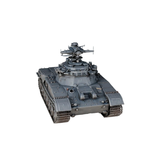 Modelo 3D de Navio de Guerra para Blender e Jogos - Asset PBR