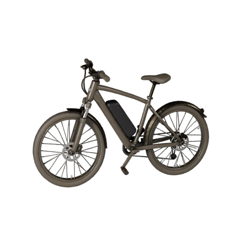 Modèle 3D de Vélo Électrique pour Blender & Jeux - Actif PBR