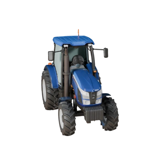 Tracteur agricole Modèle 3D pour Unreal Engine - Prêt pour le jeu