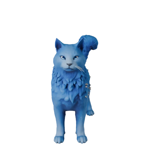 Modelo 3D de Azul Ruso para Unity - Asset Listo para Juego, FBX | PBR