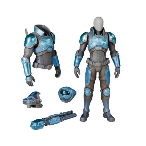 Sci-Fi Assault Charaktermodell - Geriggt