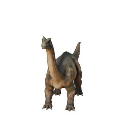 Hohe Poly Brachiosaurus 3D Modell - Detailliertes STL Asset für den Druck