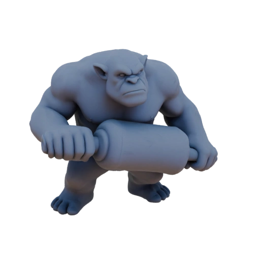 Dunkle Fantasie Troll Feind Miniatur STL - Pirsch
