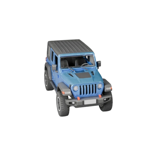 Modèle 3D STL Imprimable de VUS Style Jeep pour Objets de Collection & (Legacy)