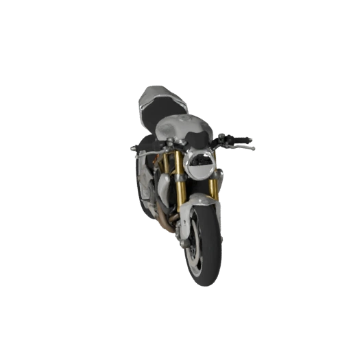 Ducati-inspirierte Sportmotorrad 3D-Modell für Unreal