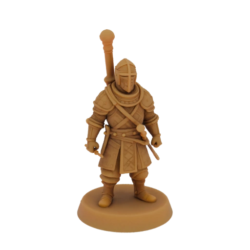 Mittelalterlicher Jäger Miniatur STL