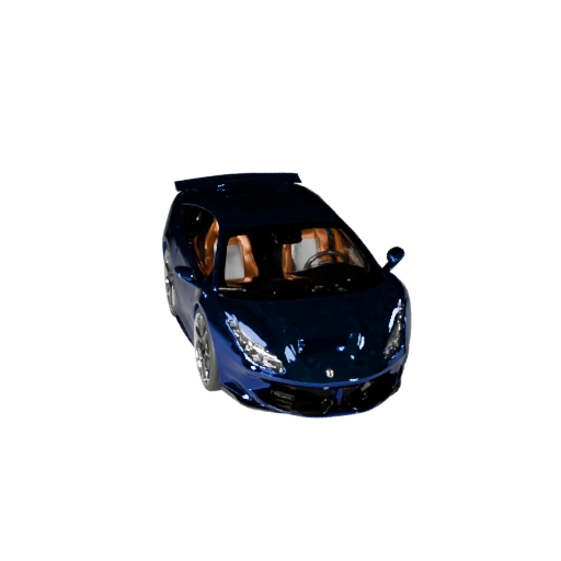 Ferrari-inspirierter Supersportwagen 3D-Modell - Hohe Poly PBR-Asset