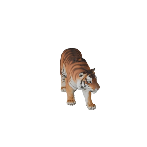 Realistischer Siberischer Tiger 3D-Modell - Rigged PBR Asset für Spiele