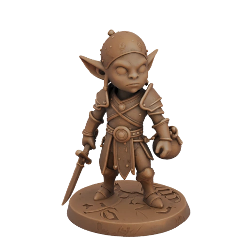 Gobelin Archer Miniature STL Fantasy - Essaim