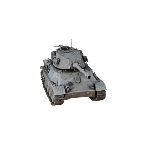 Modèle 3D de char de combat pour Blender - Actif prêt pour le rendu