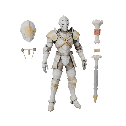 Anime Ritter Charaktermodell - Geriggt