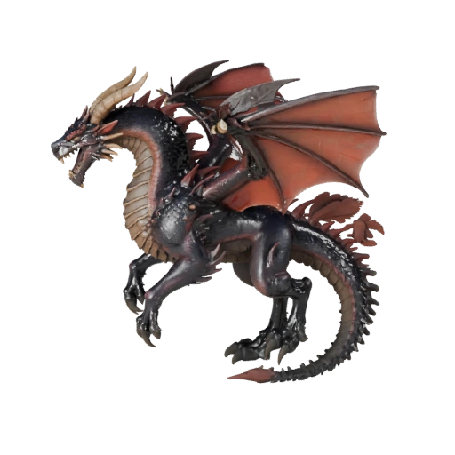 Modèle 3D Dragon de Tempête pour Unity - Asset prêt pour le jeu, FBX | PBR